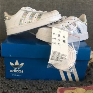 Toddlers Ortholite Adidas Superstar